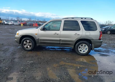 2002 Mazda Tribute Es V6/Lx V6 from USA, damaged, VIN 4F2YU09152KM55372